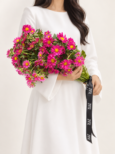 10 pcs Pink Asther Bunch