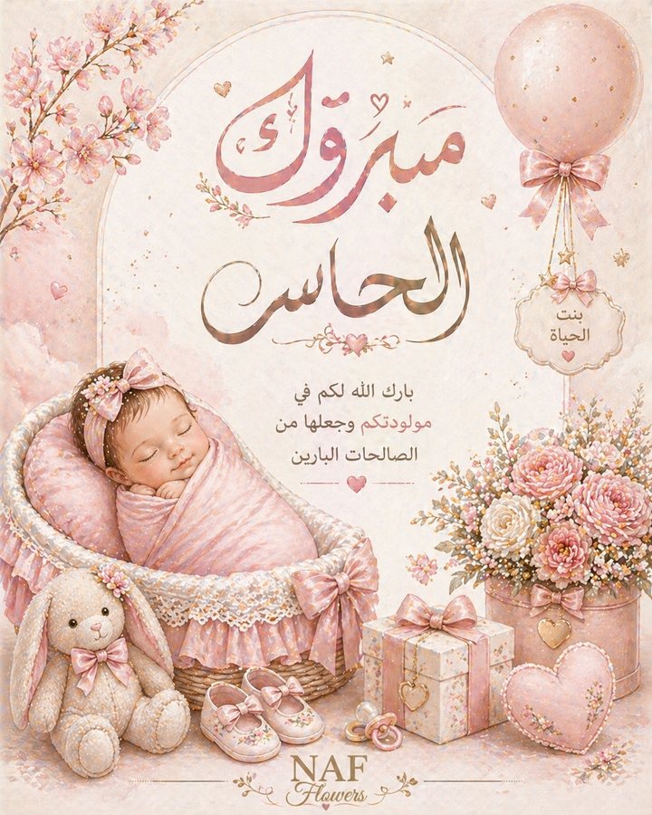 New Born Baby Card 1